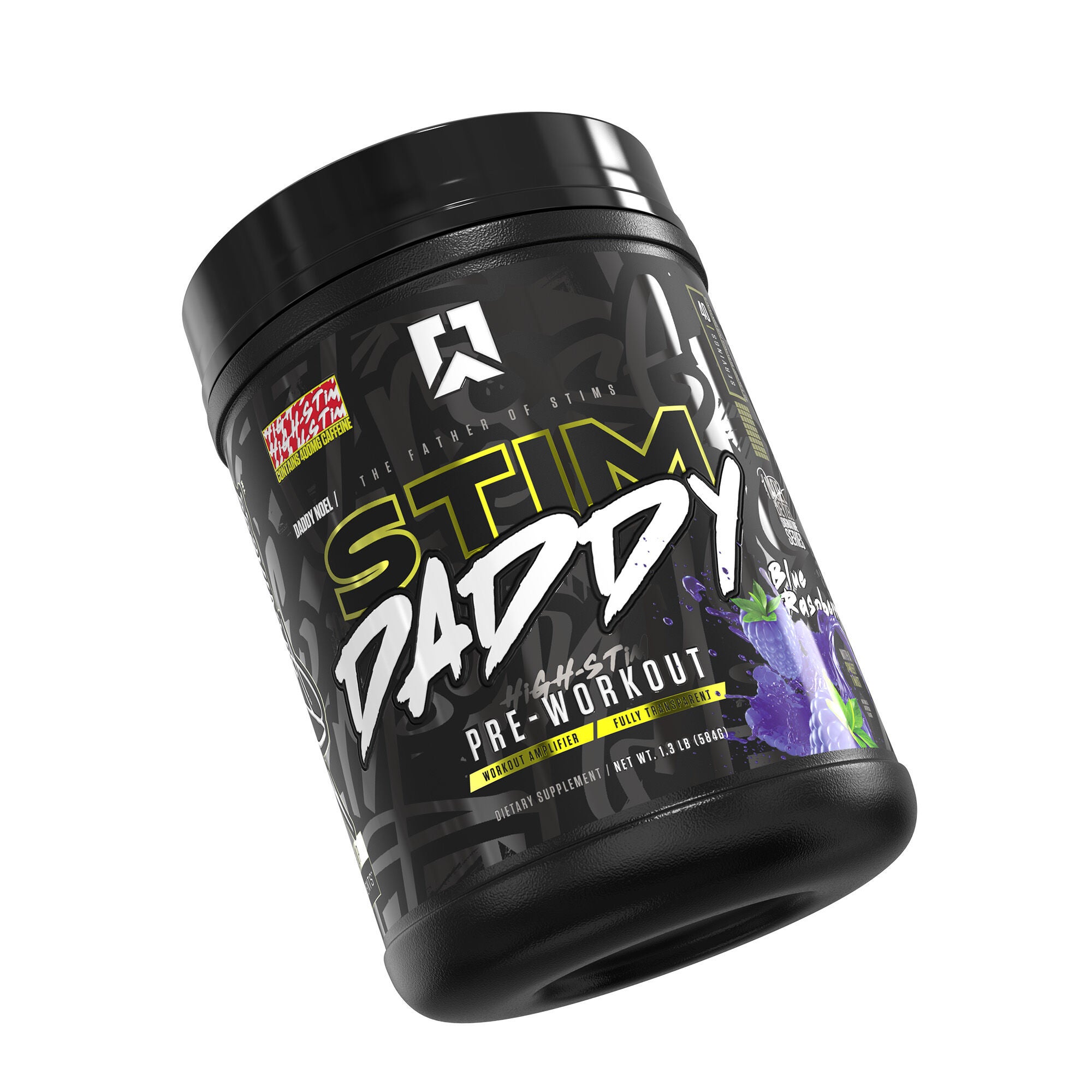 Stim Daddy Pre-Workout - Blue Raspberry (40 Servings)  | GNC